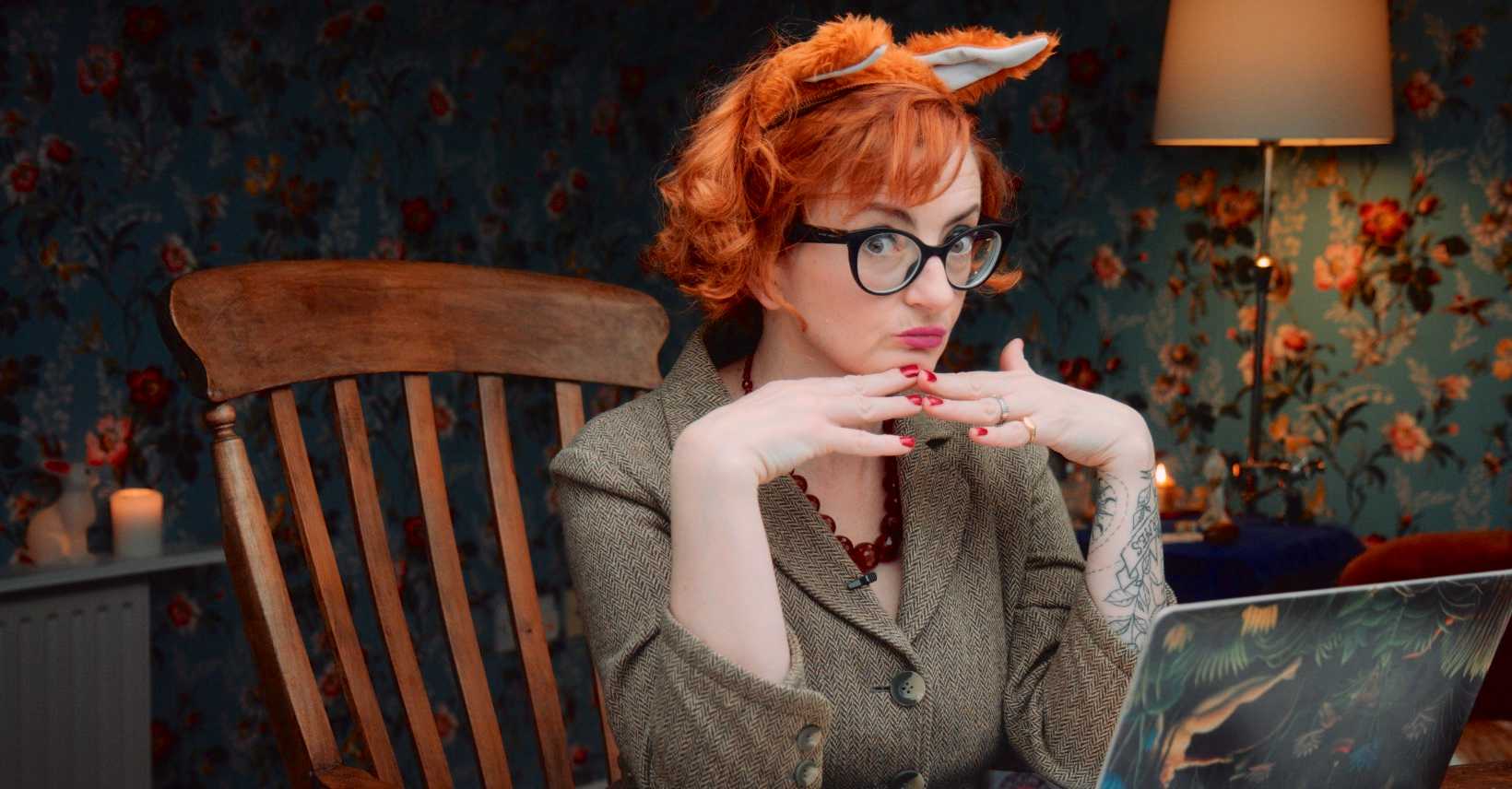 Anna with fox ears