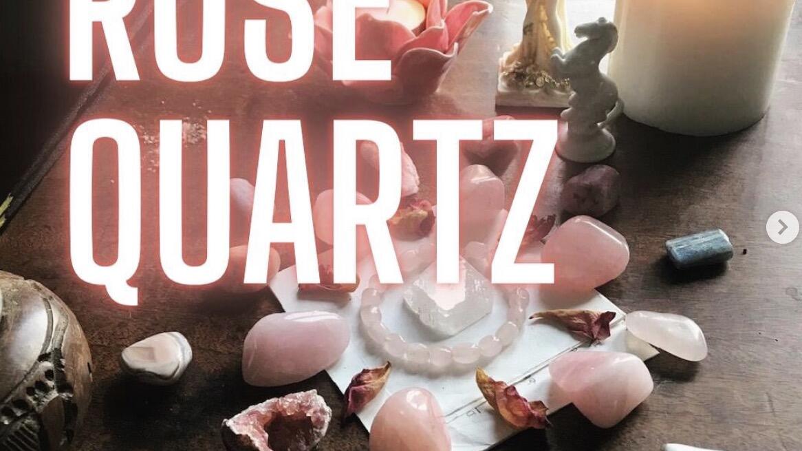 Photo of a crystal grid, 'cover art' for the first file I used for organic lead gen